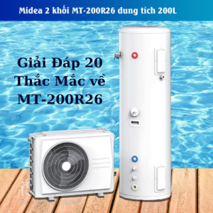 Góc nhìn khác — Máy Bơm Nhiệt Midea MT-300R26E20+HW-FW3 – HRT